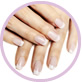 Natural Acrylic Nails Icon